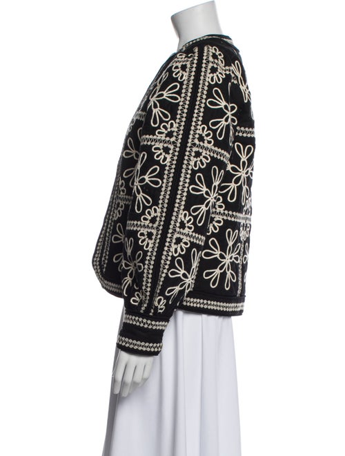 Sézane Printed Evening Jacket