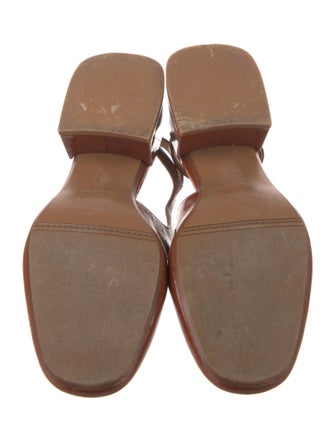 Sézane Patent Leather Slingback Pumps