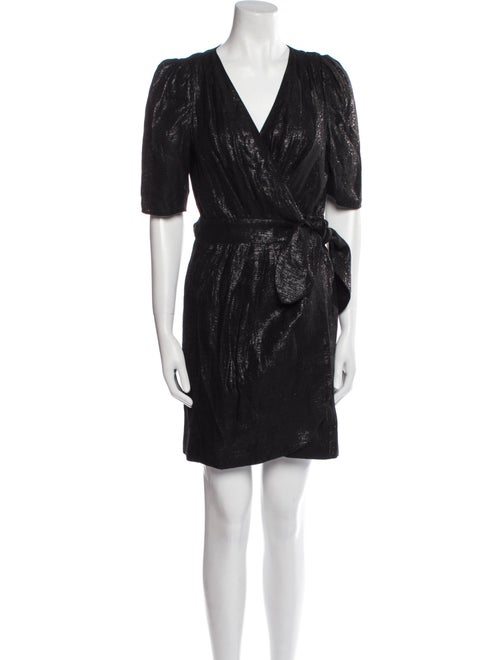 Sézane V-Neck Mini Dress