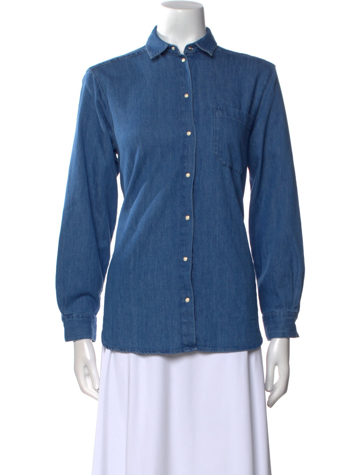 Sézane Long Sleeve Button-Up Top w/ Tags