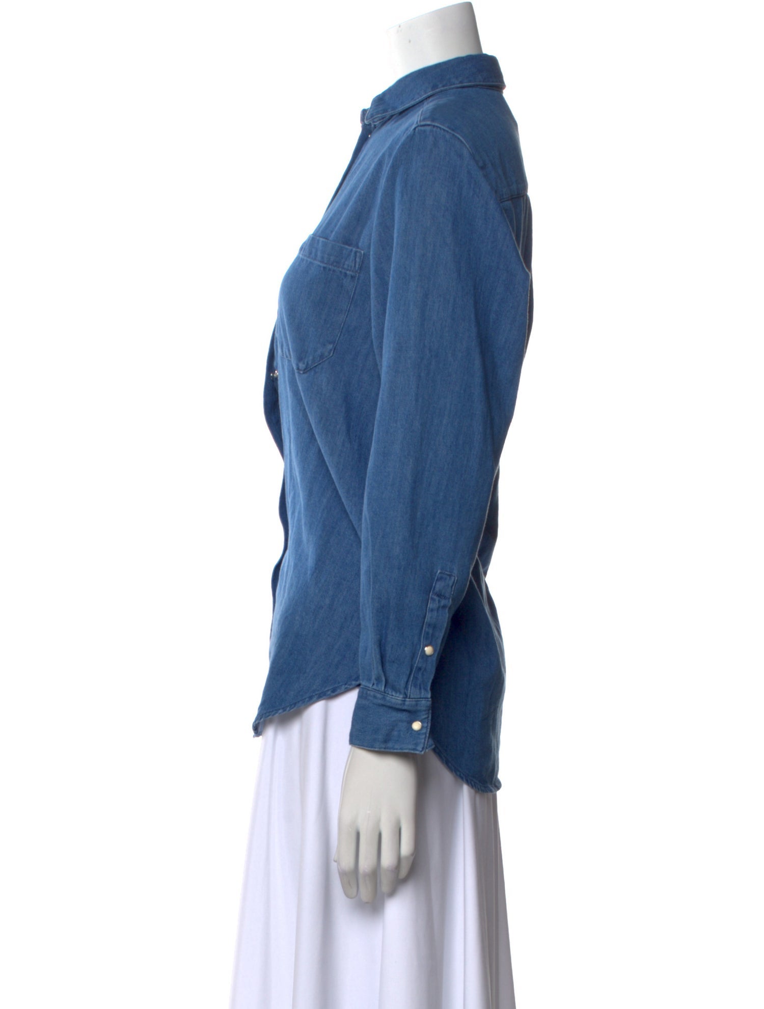 Sézane Long Sleeve Button-Up Top w/ Tags