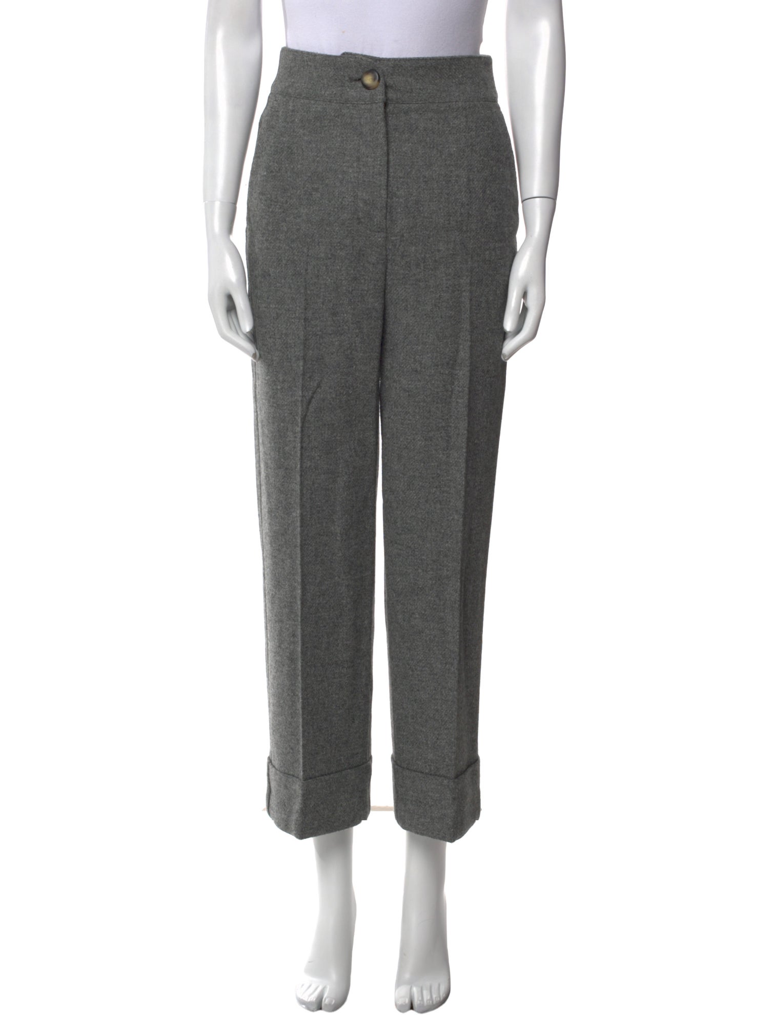 Sézane Virgin Wool Wide Leg Pants