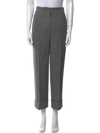 Sézane Virgin Wool Wide Leg Pants