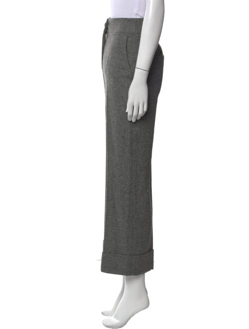 Sézane Virgin Wool Wide Leg Pants