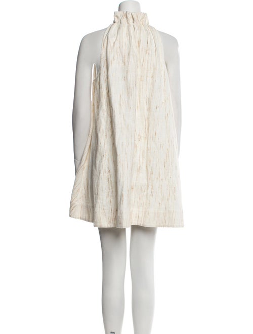 Sézane Mock Neck Mini Dress