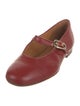 Sézane Leather Mary Jane Flats