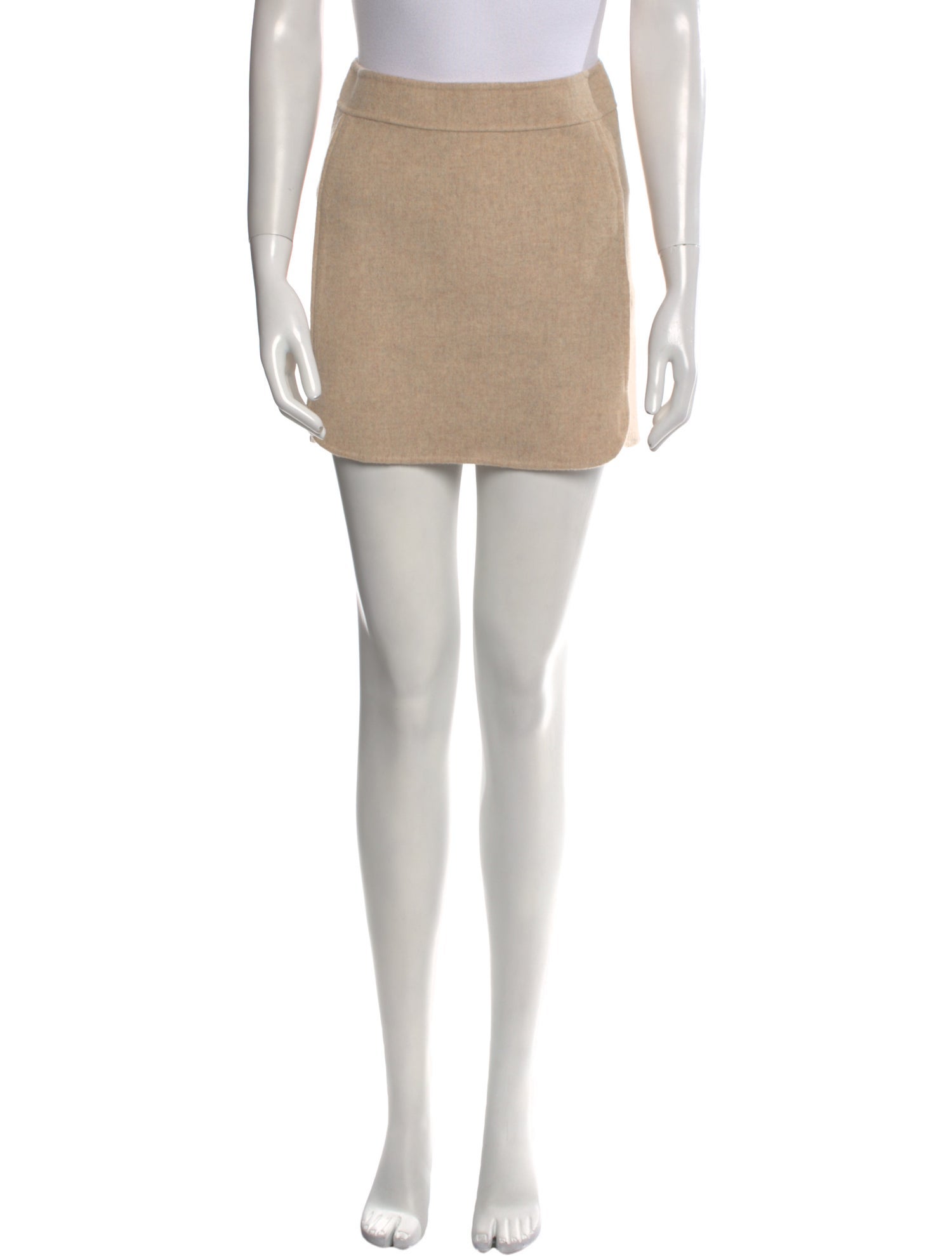 Sézane Wool Mini Skirt