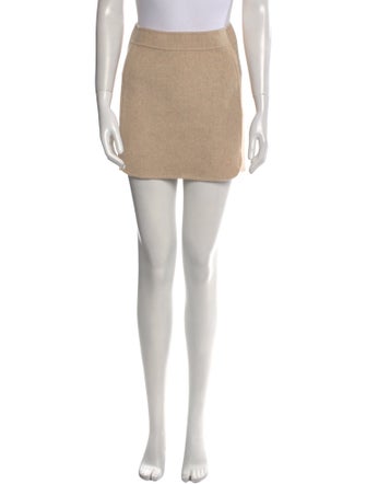 Sézane Wool Mini Skirt