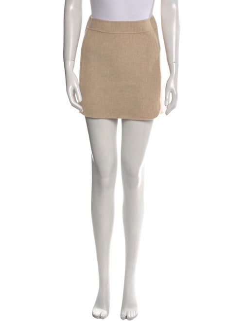 Sézane Wool Mini Skirt