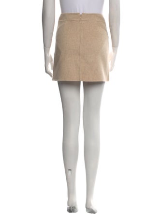 Sézane Wool Mini Skirt