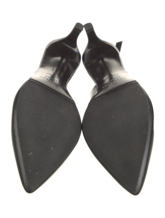 Sézane Leather Slingback Pumps