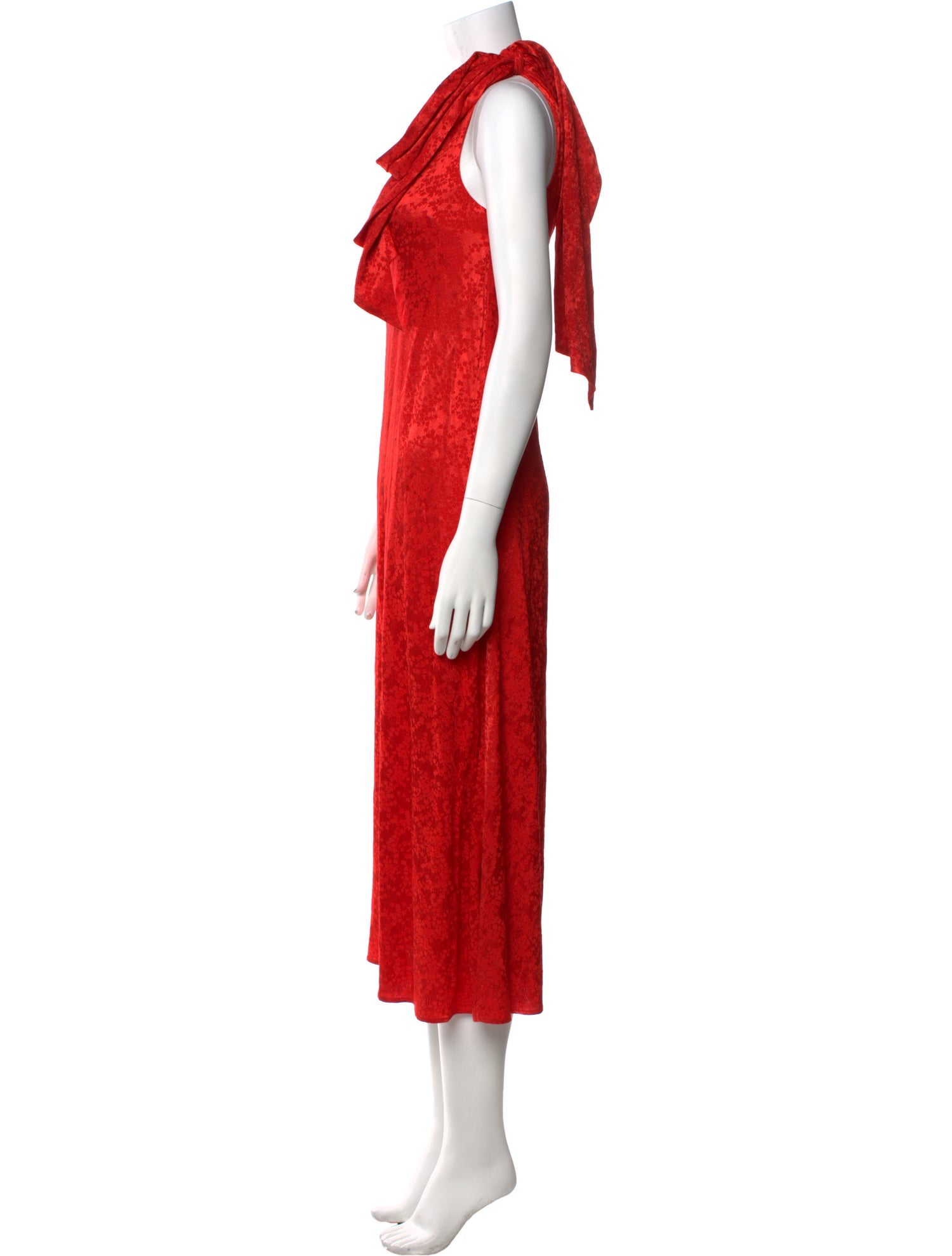 Sézane One-Shoulder Long Dress