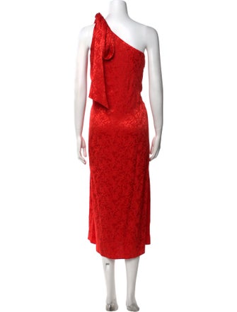 Sézane One-Shoulder Long Dress