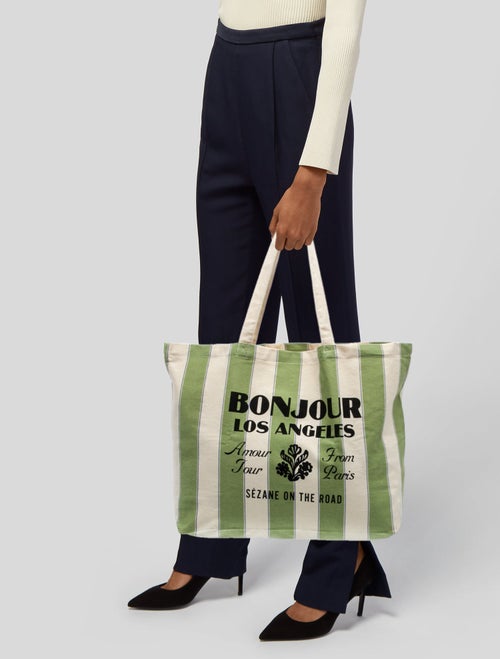 Sézane Canvas Tote