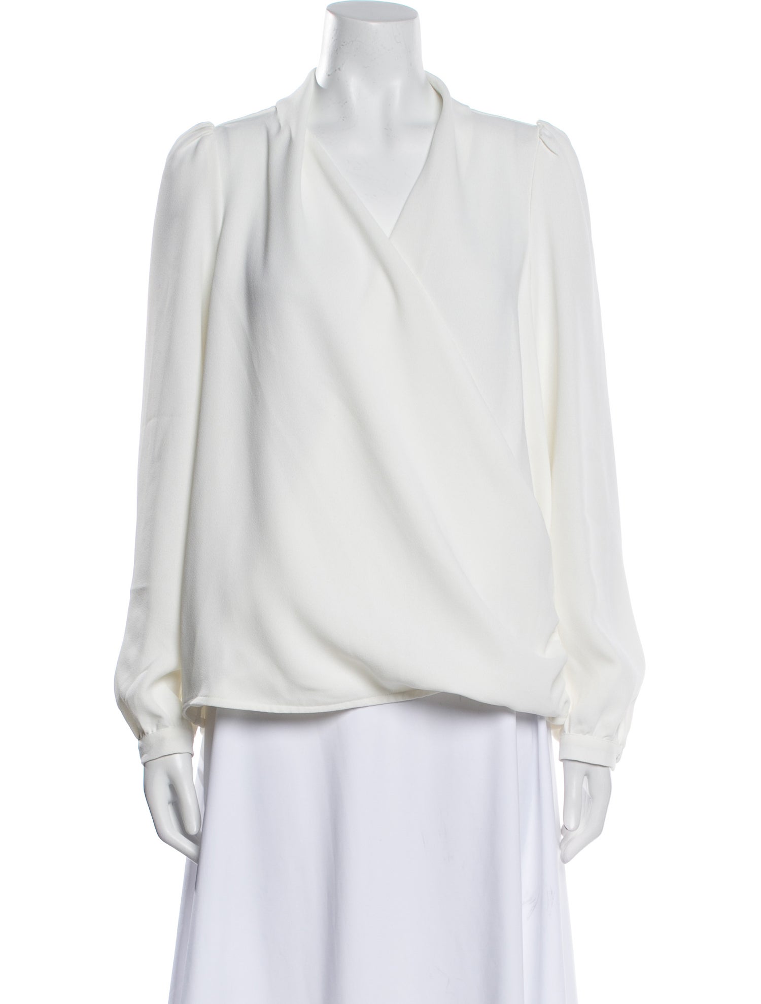 Sézane V-Neck Long Sleeve Blouse w/ Tags