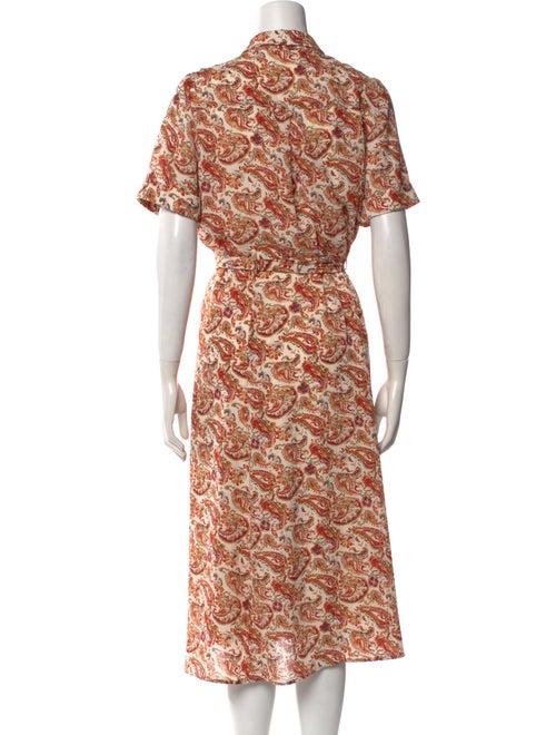 Sézane Printed Midi Length Dress