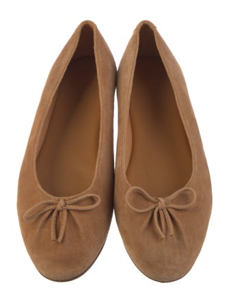 Sézane Suede Ballet Flats
