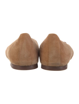Sézane Suede Ballet Flats