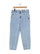 Sézane High-Rise Straight Leg Jeans