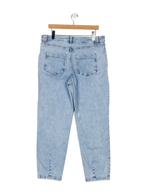 Sézane High-Rise Straight Leg Jeans