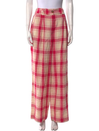 Sézane Linen Wide Leg Pants