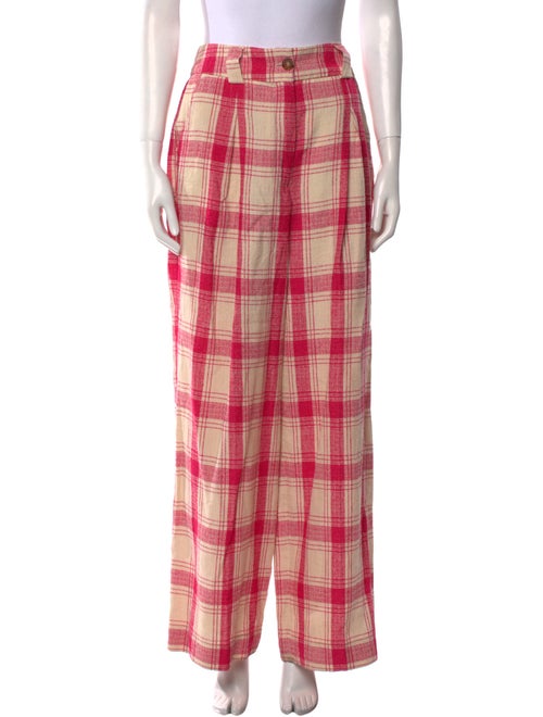 Sézane Linen Wide Leg Pants