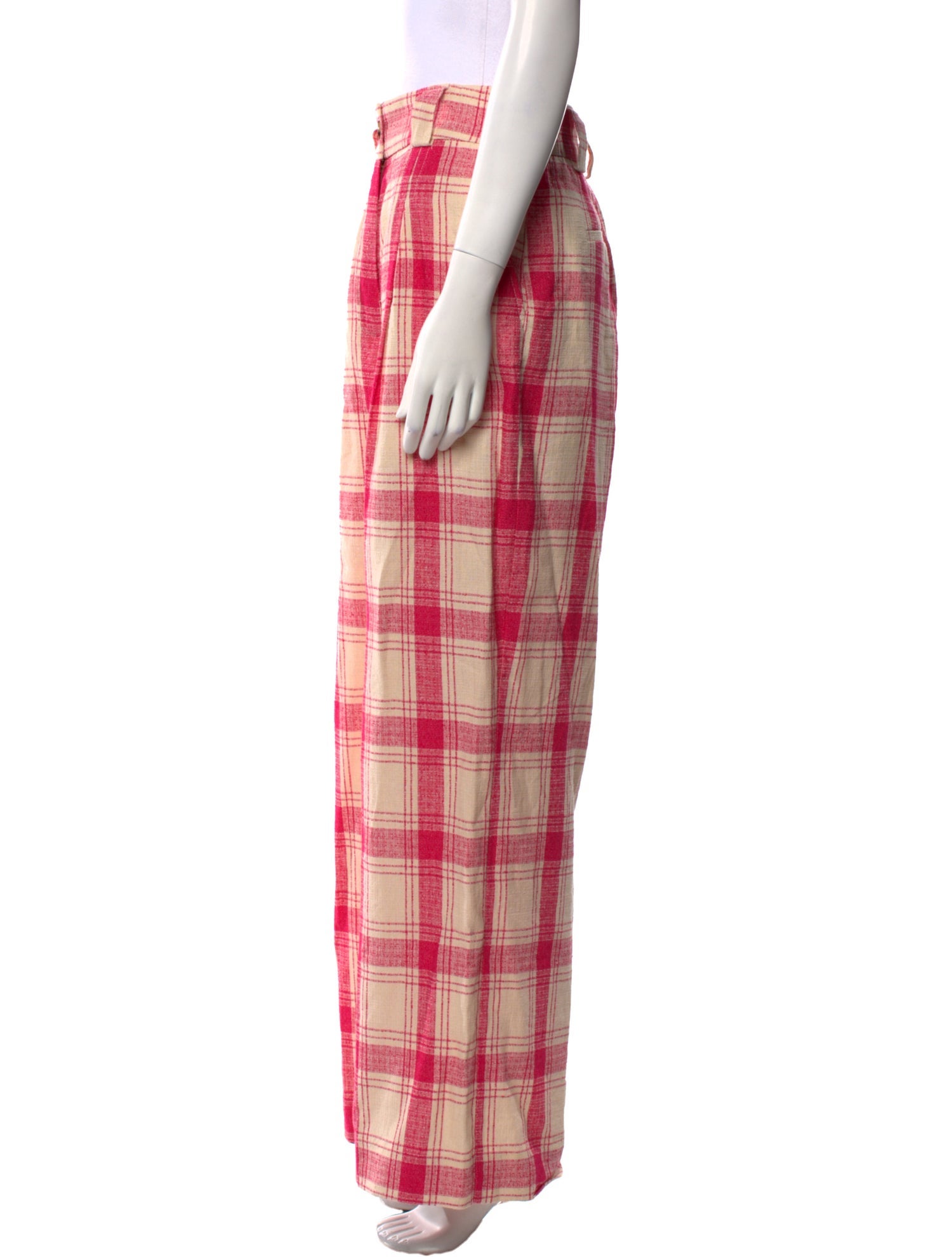 Sézane Linen Wide Leg Pants