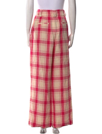 Sézane Linen Wide Leg Pants