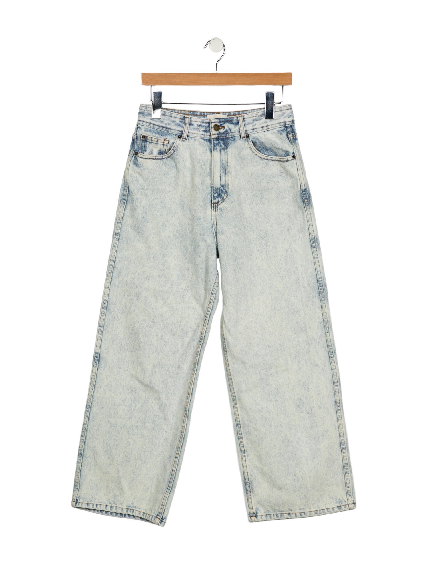 Sézane High-Rise Wide Leg Jeans