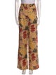 Sézane Floral Print Wide Leg Pants