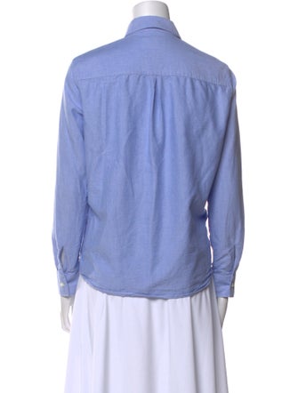 Sézane Long Sleeve Button-Up Top