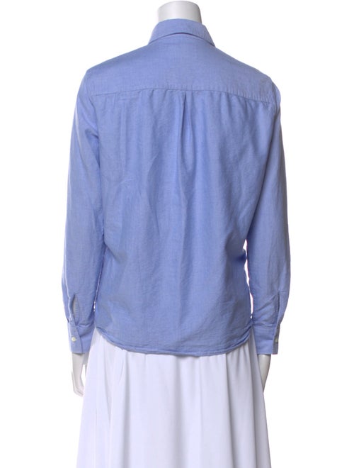 Sézane Long Sleeve Button-Up Top