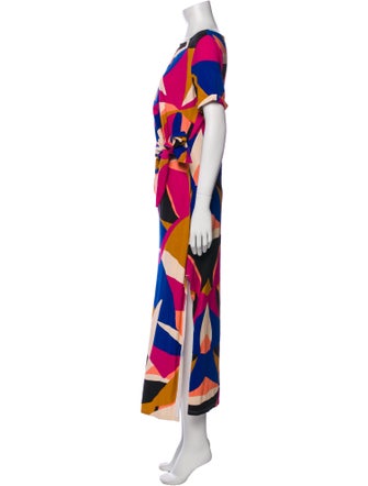 Sézane Printed Long Dress