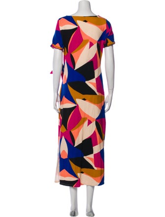 Sézane Printed Long Dress