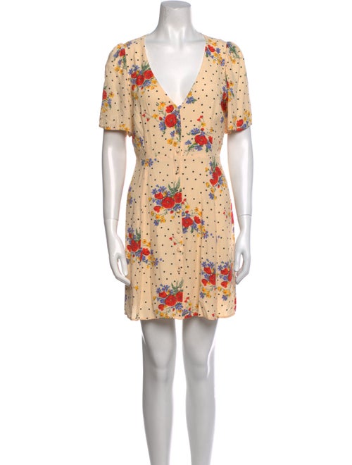 Sézane Printed Mini Dress