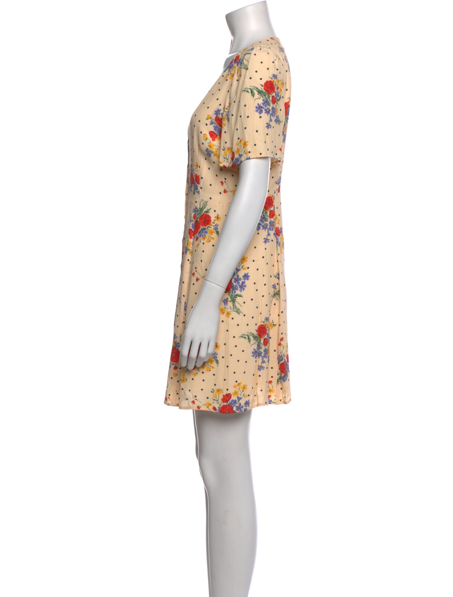 Sézane Printed Mini Dress