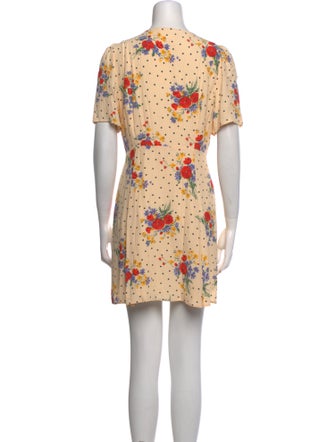 Sézane Printed Mini Dress