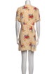 Sézane Printed Mini Dress