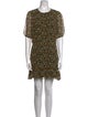 Sézane Floral Print Mini Dress