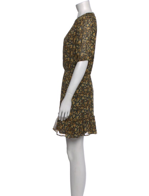 Sézane Floral Print Mini Dress
