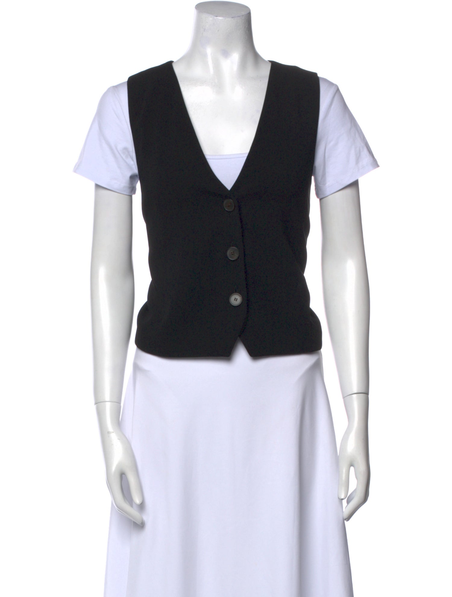 Sézane V-Neck Short Sleeve Crop Top w/ Tags