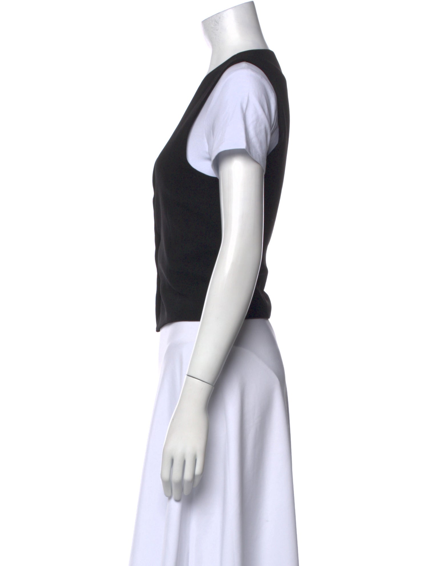 Sézane V-Neck Short Sleeve Crop Top w/ Tags