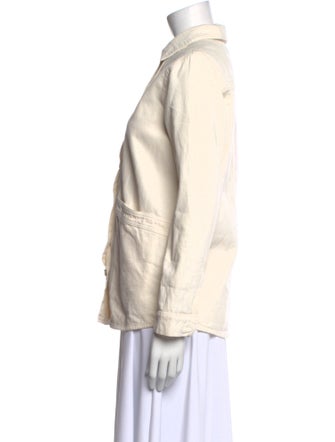 Sézane Long Sleeve Button-Up Top