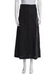 Sézane Linen Midi Length Skirt