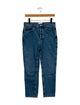 Sézane High-Rise Straight Leg Jeans