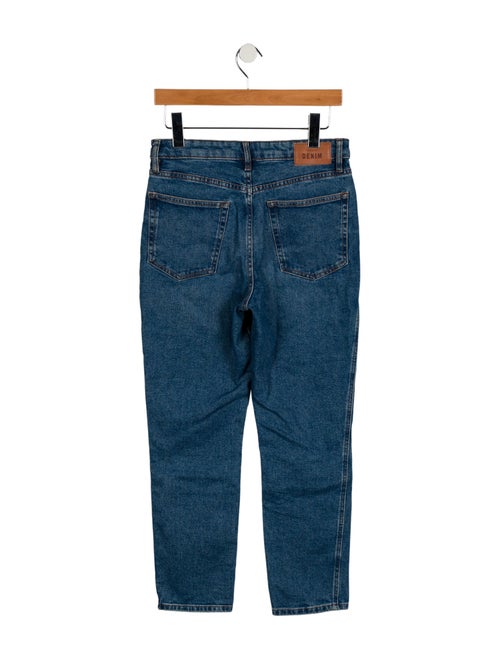 Sézane High-Rise Straight Leg Jeans