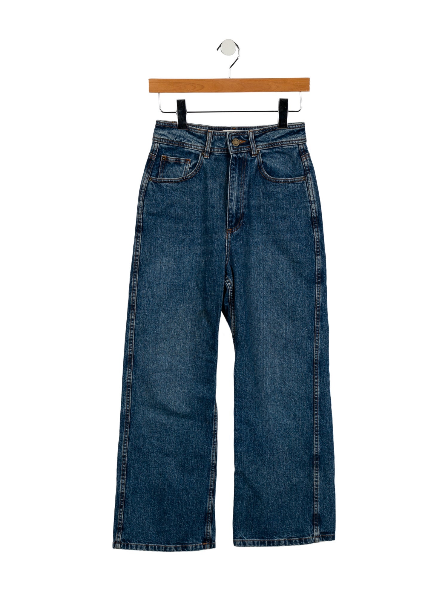Sézane High-Rise Wide Leg Jeans