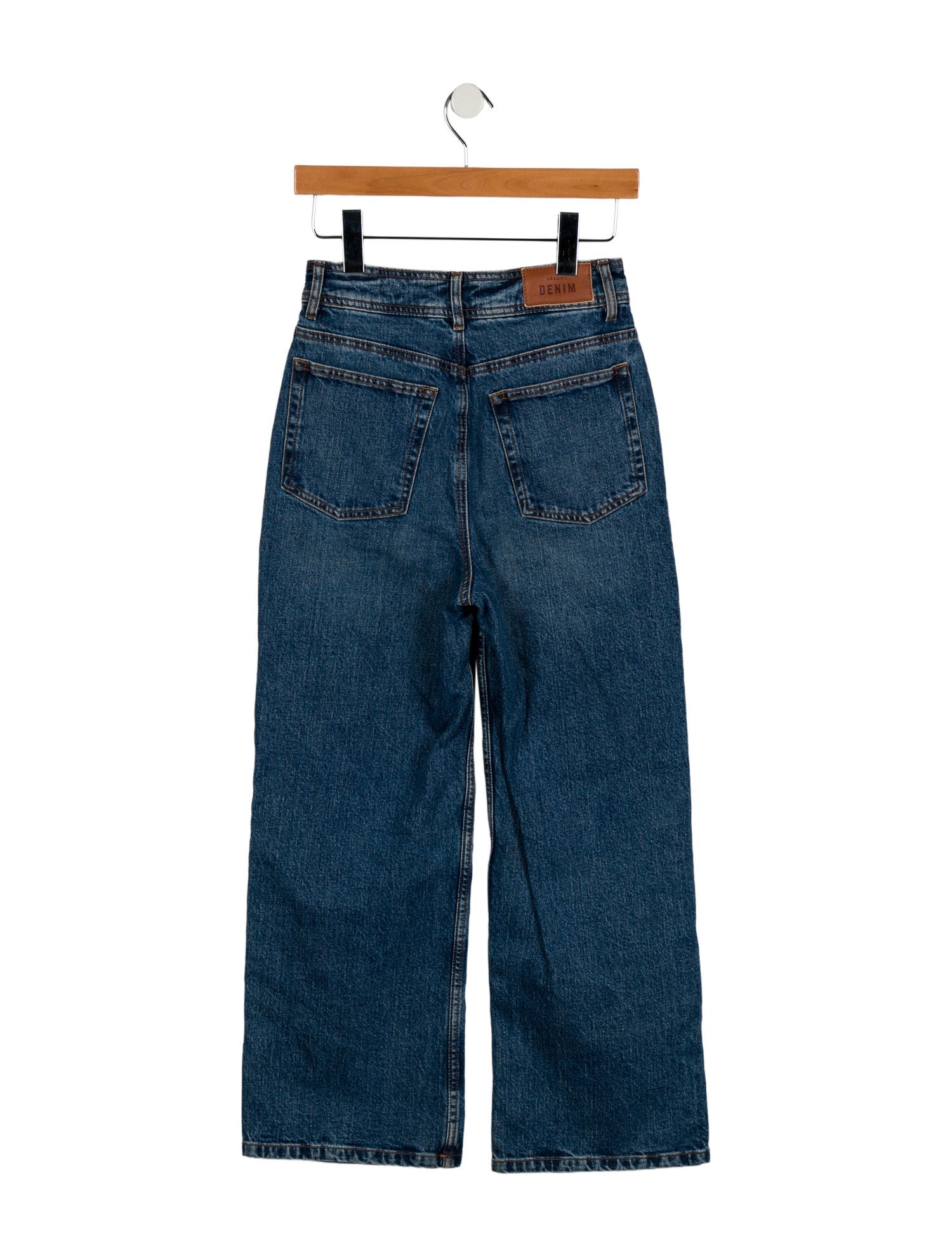 Sézane High-Rise Wide Leg Jeans
