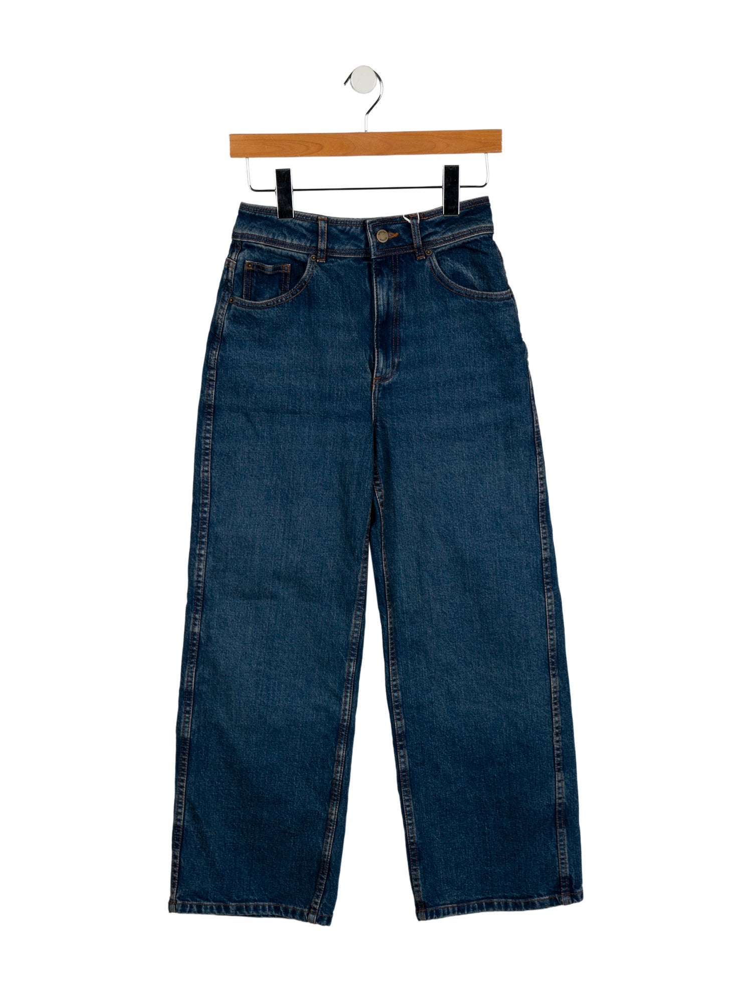 Sézane High-Rise Wide Leg Jeans