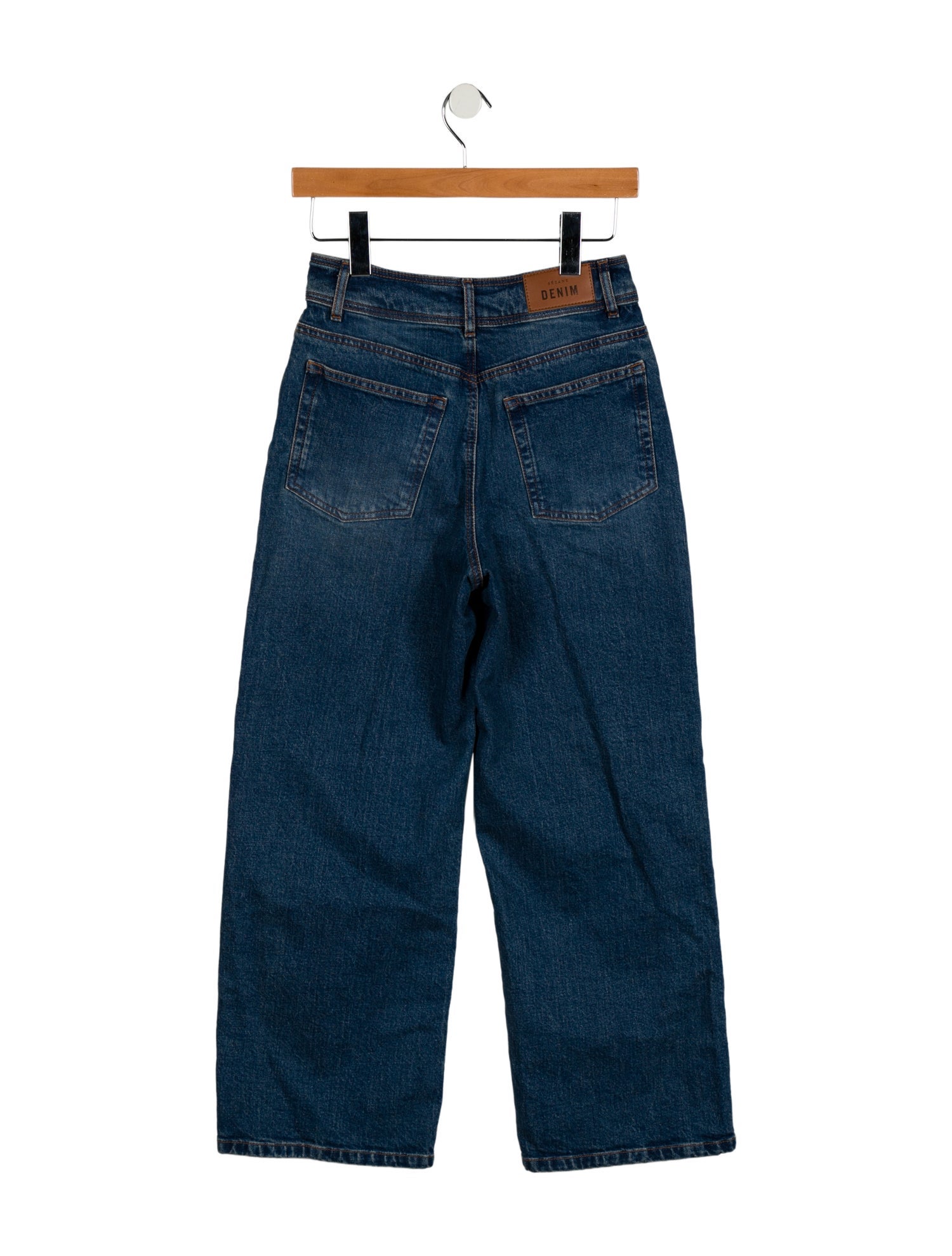 Sézane High-Rise Wide Leg Jeans